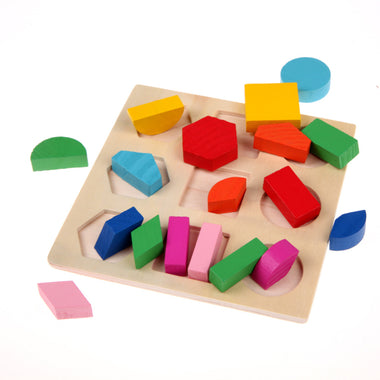 Colorful Geometry Shape Puzzle