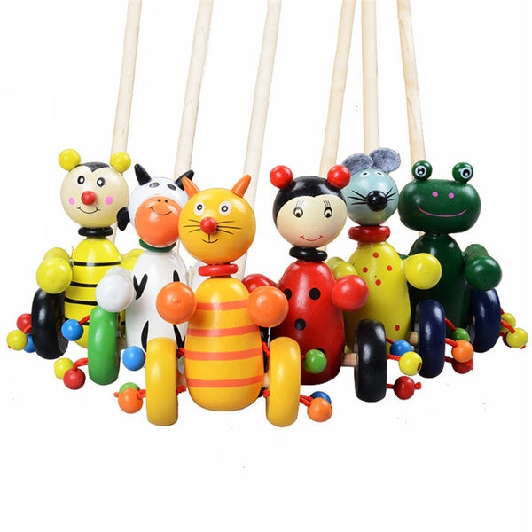 Wooden Trolley Puzzle