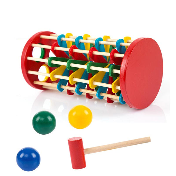 Colorful Wooden Beat Ball