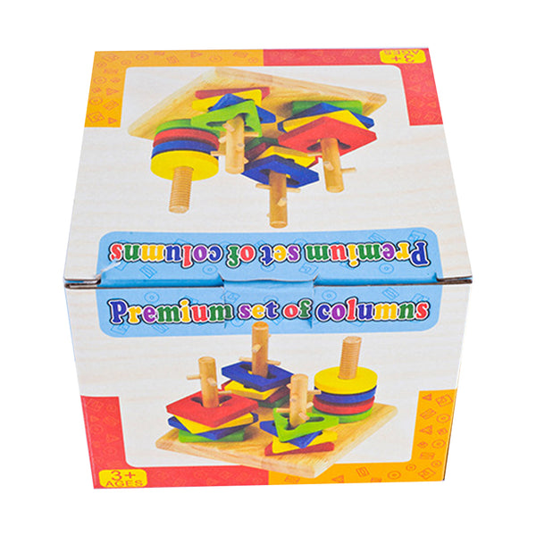 Column Shapes Stacking Toys