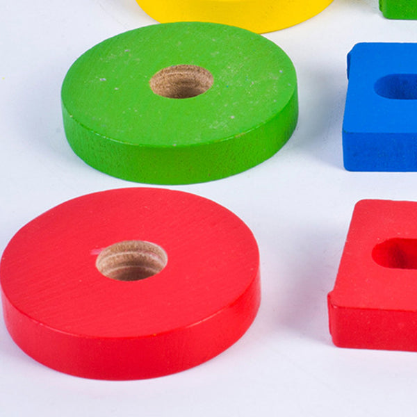 Column Shapes Stacking Toys
